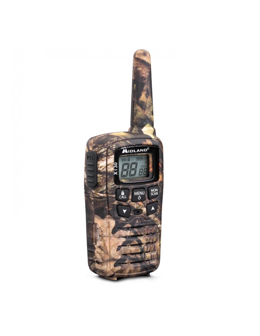 Talkie-walkie Midland XT30 Mimetic couple pmr4446 idéal pour l'extérieur 4/7