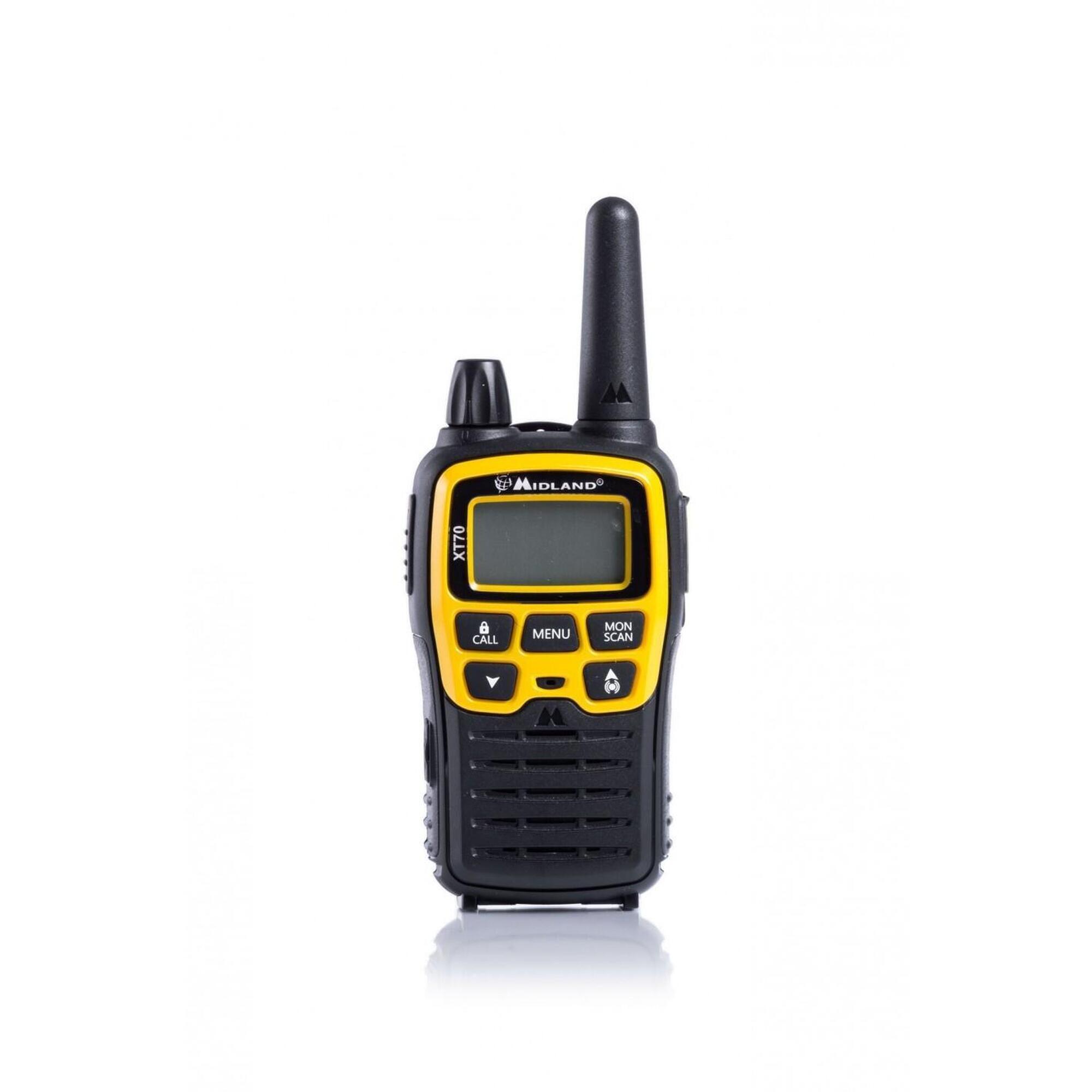 Talkie walkie Midland XT70 ADVENTURE valise complète 2 pmr446 4/5