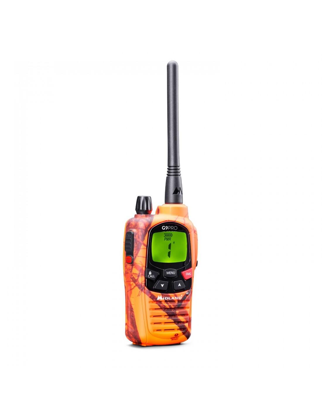 MIDLAND G9 Pro Blaze Talkie-Walkie 101 canaux IPX4 23h 4/5