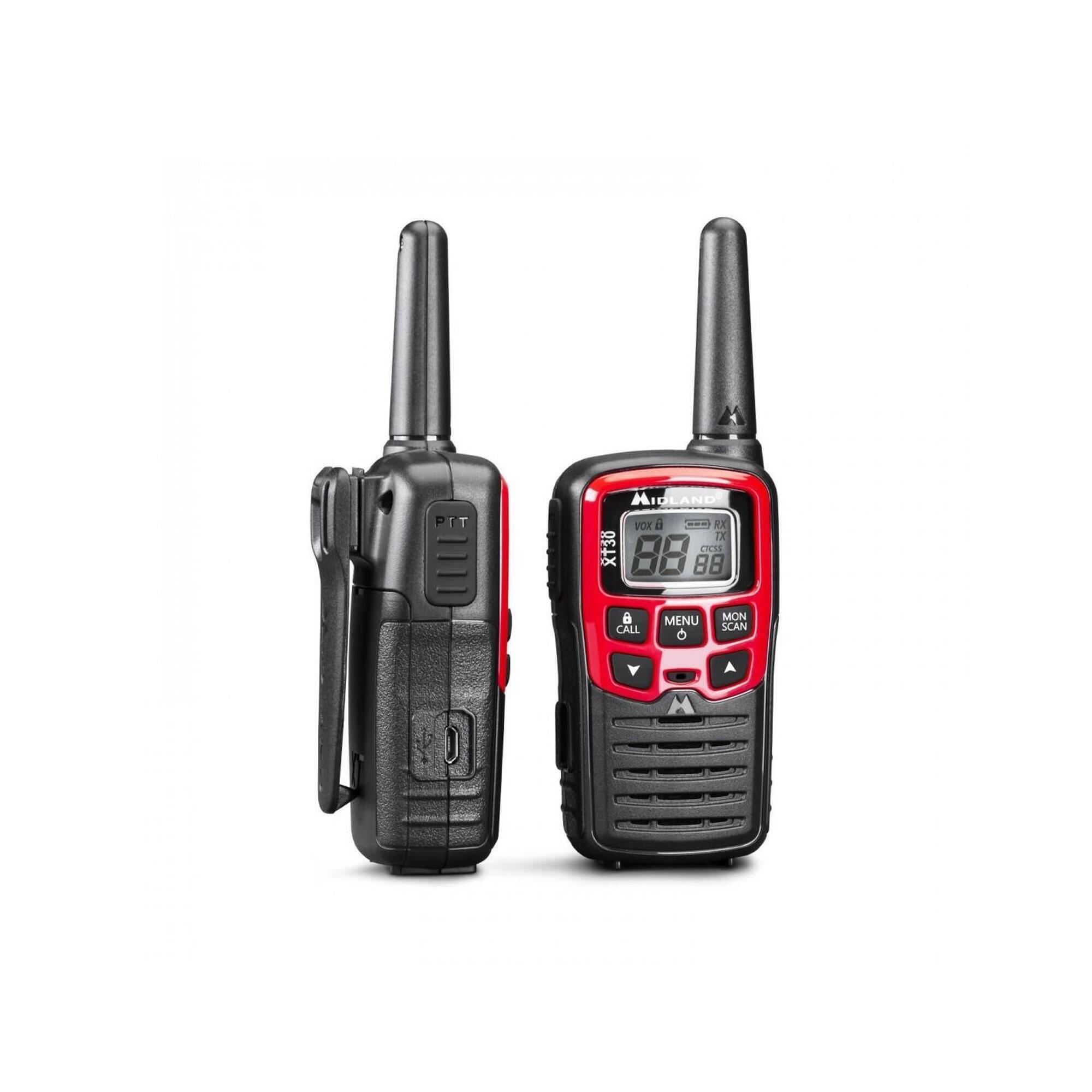 Powerbank MIDLAND EK35 kit d'urgence de 2 Talkies-Walkies XT30 avec radio ER300 2/7