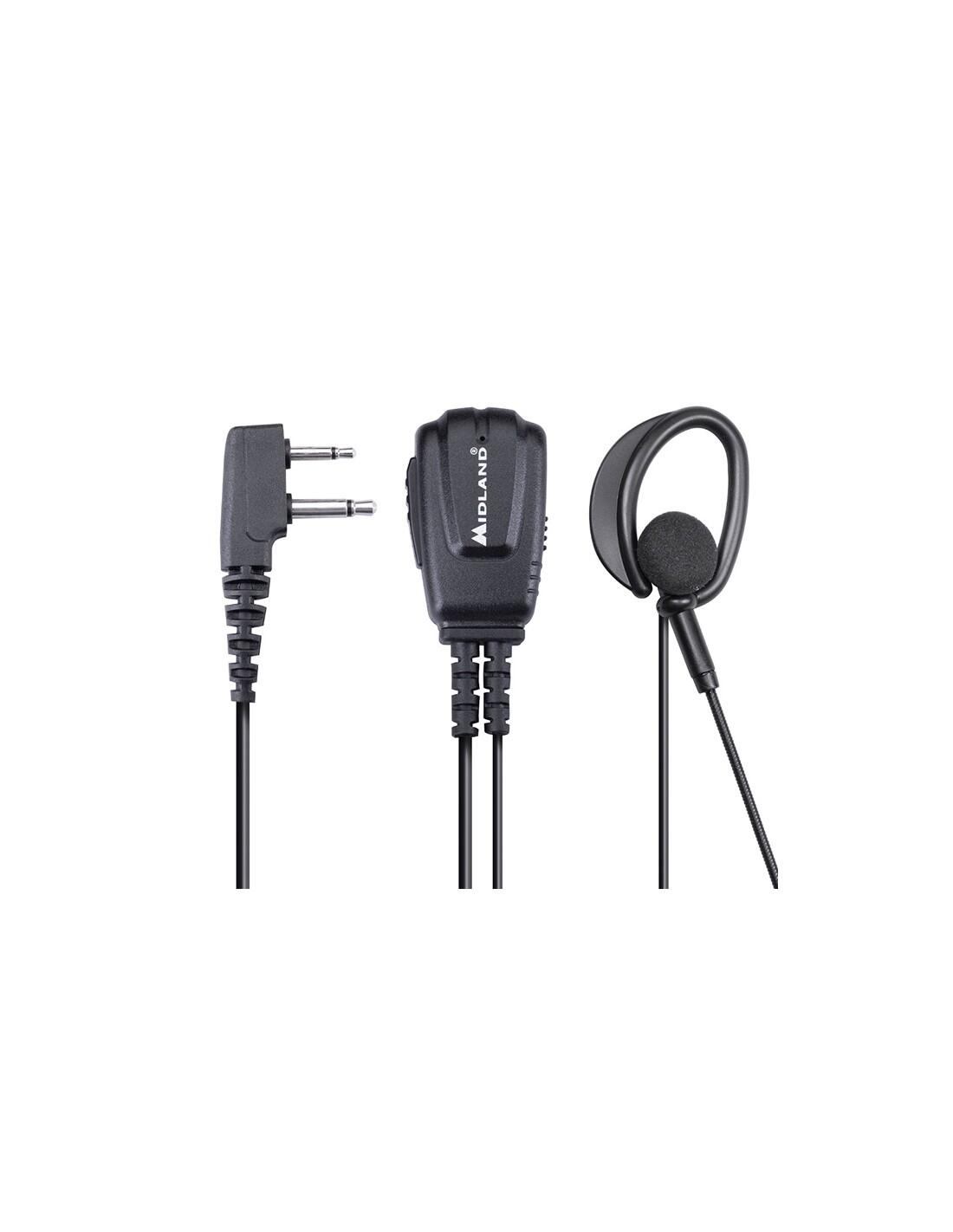 MIDLAND MA30-L PRO Microfono auricolare con braccetto - Nero 2/3