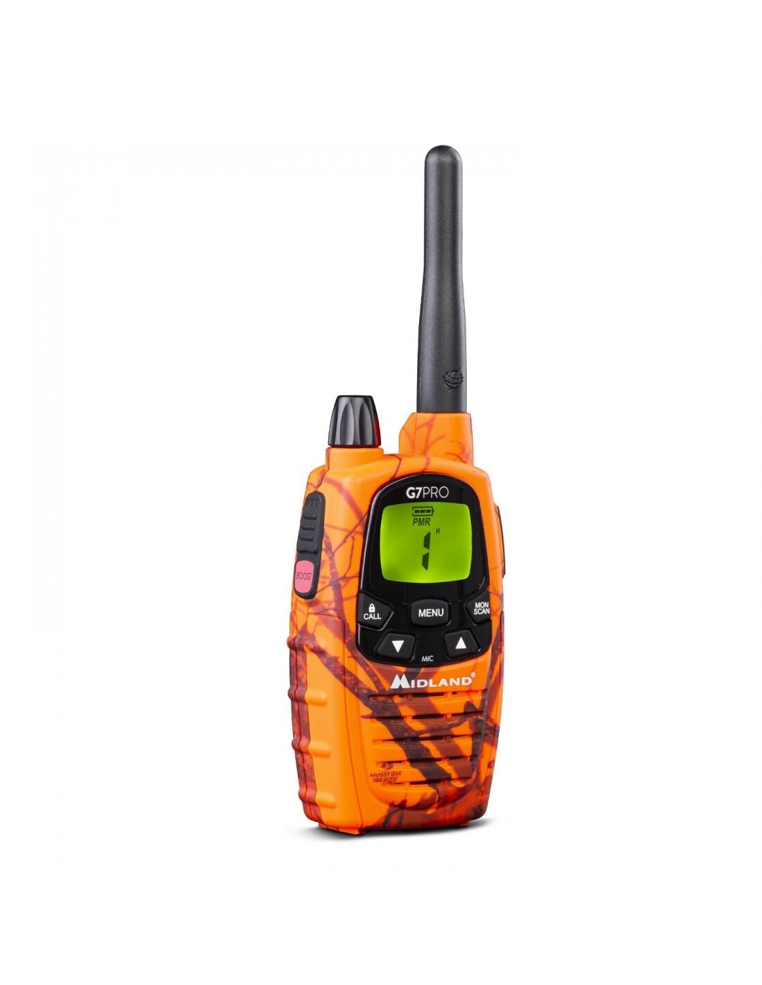 Talkie-walkie Midland G7 PRO Blaze, utilisation libre et résistant 2/7