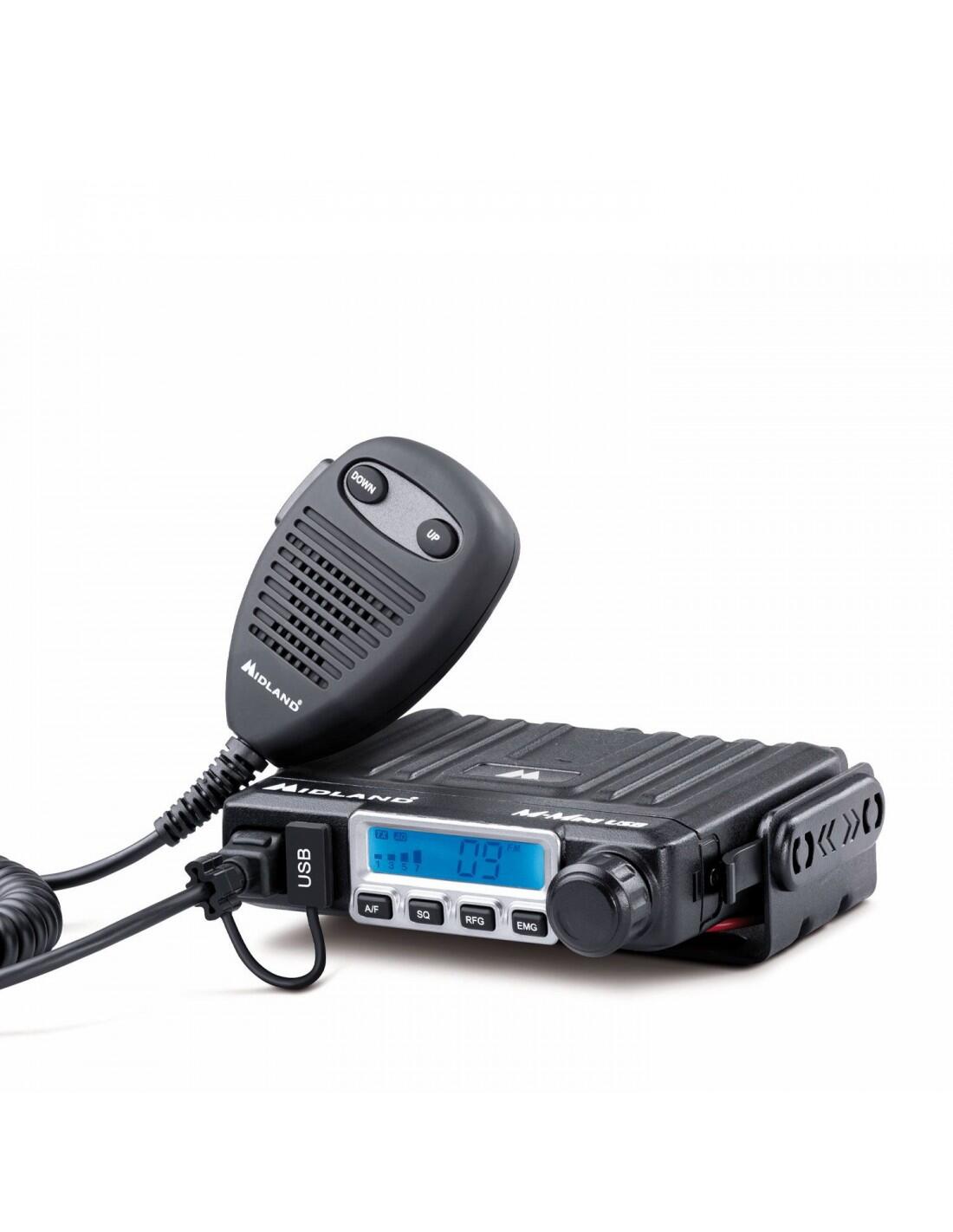 Kit Midland CB-GO USB émetteur CB avec antenne magnétique 4/7