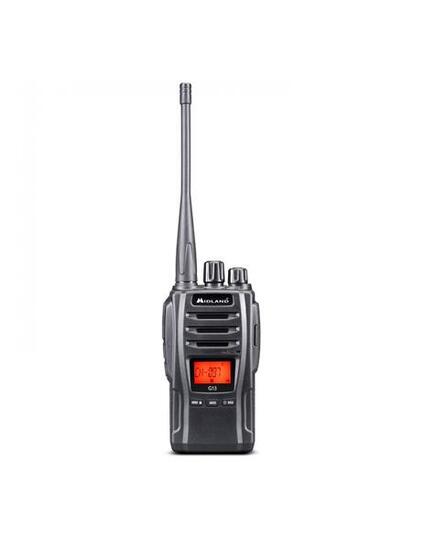 Talkie-walkie PMR446 Midland G13, robuste, bouton d'urgence programmable