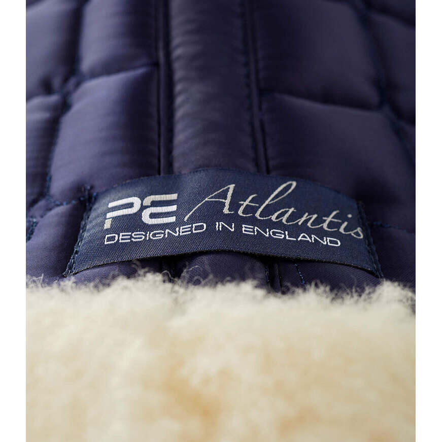 Premier Equine Atlantis Coperta da sella per cavalli in raso e lana CC