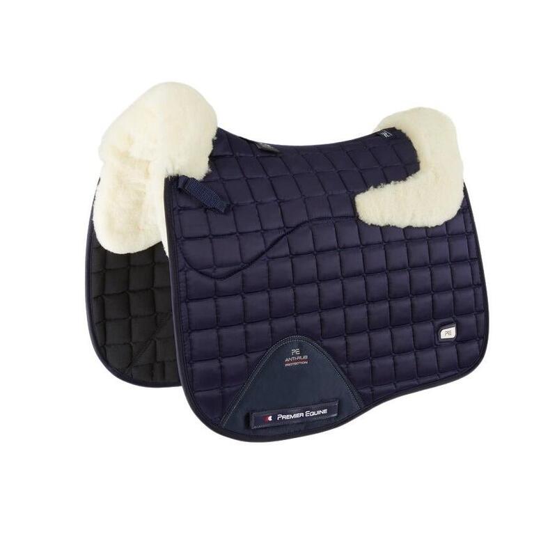 Tapis de dressage pour cheval en satin et laine Premier Equine Atlantis CC