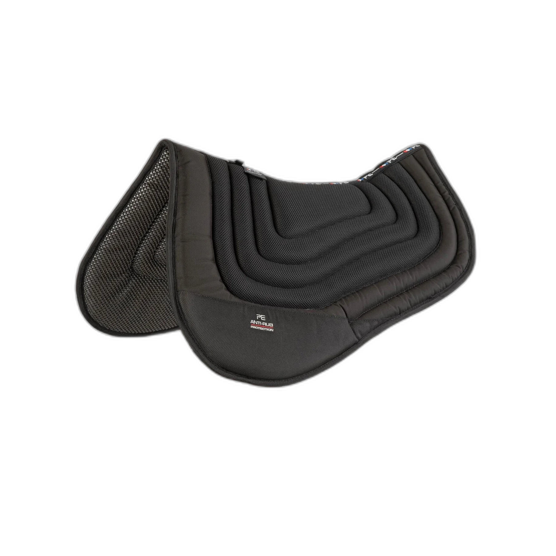 Premier Equine - Tapis De Selle Pour Cheval Antidérapant Et Antichoc Course Et Entraînement Premi - Tapis De Selle - Noir - Taille Unique - Decathlon