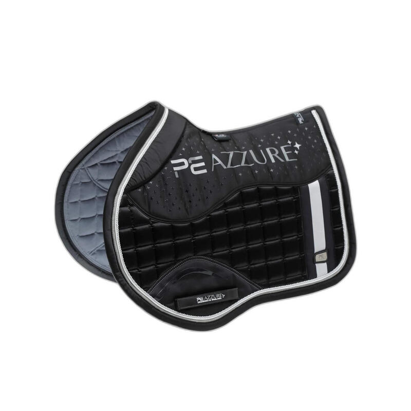 Tapis de selle pour cheval satin antidérapant Premier Equine Azzure