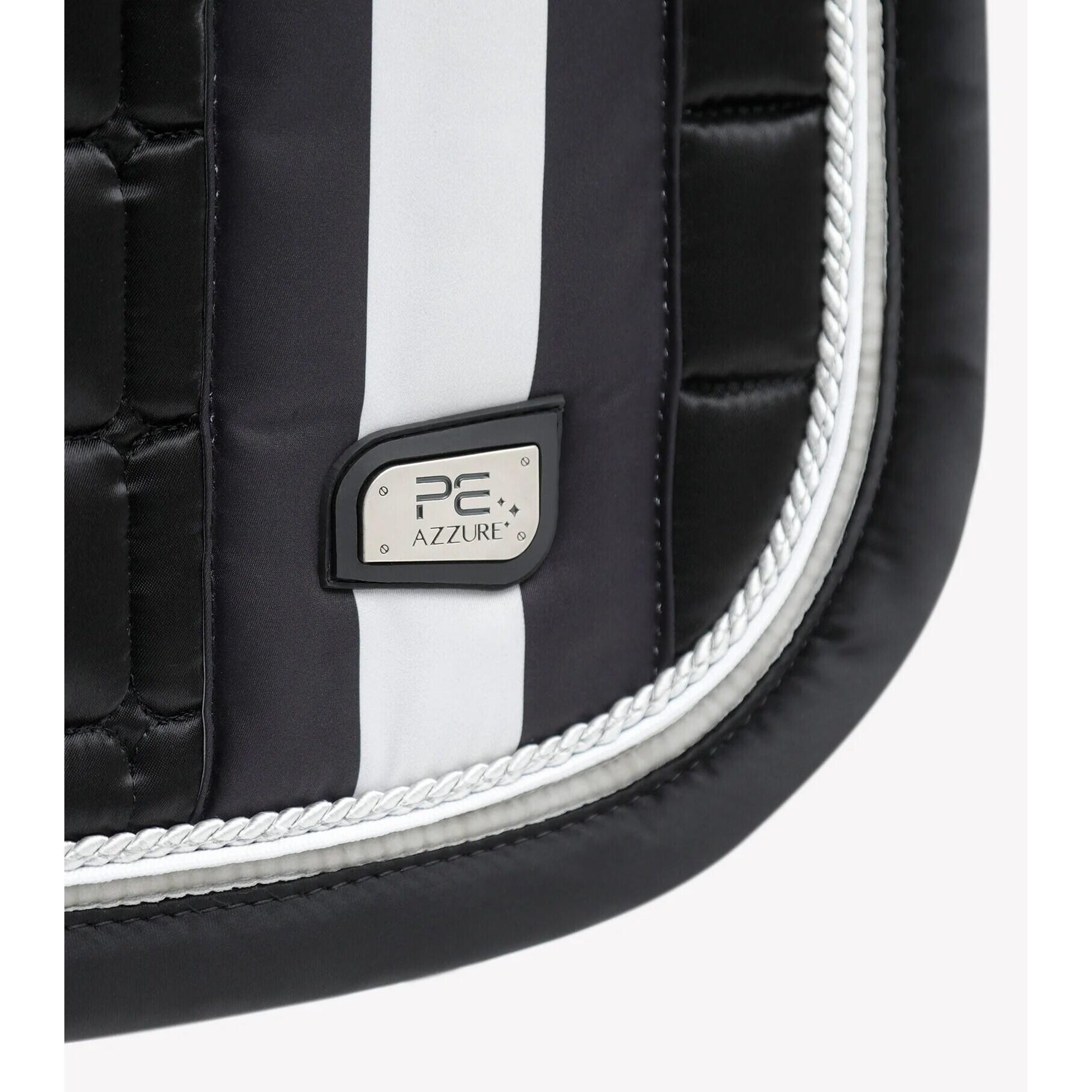 Antislip satijnen zadeldek voor paarden Premier Equine Azzure 2/5