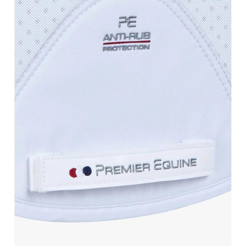 Tapis de dressage pour cheval antichoc en laine Premier Equine CC Air-Tech Squar