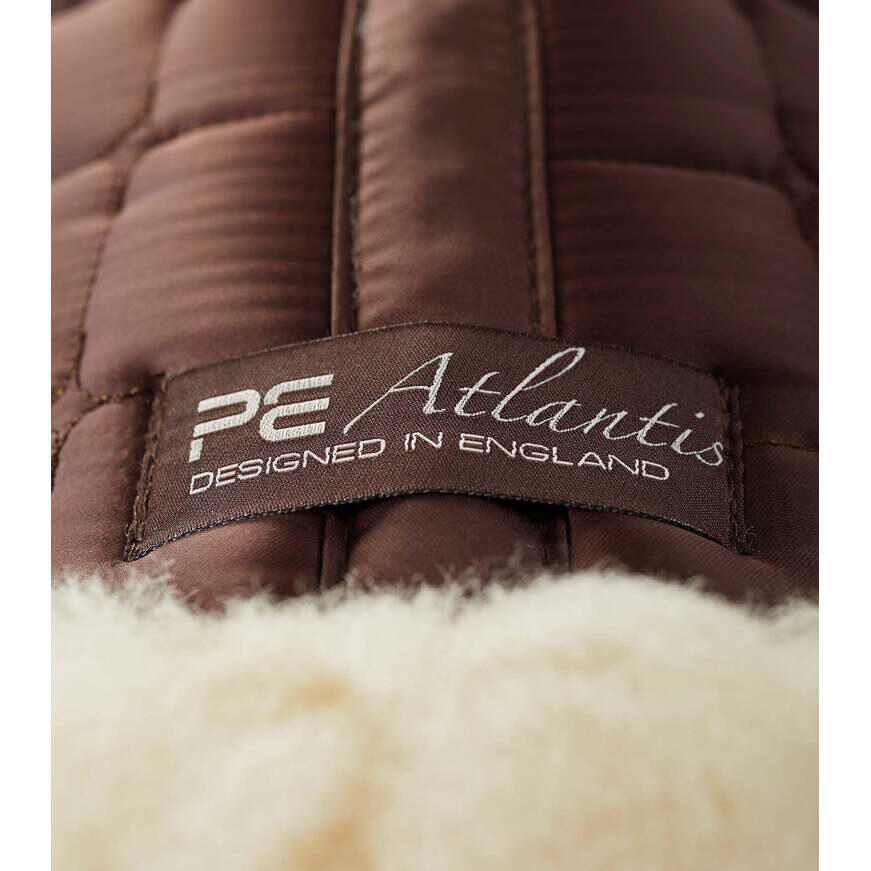 Satin and wool horse saddle blanket Premier Equine Atlantis  CC