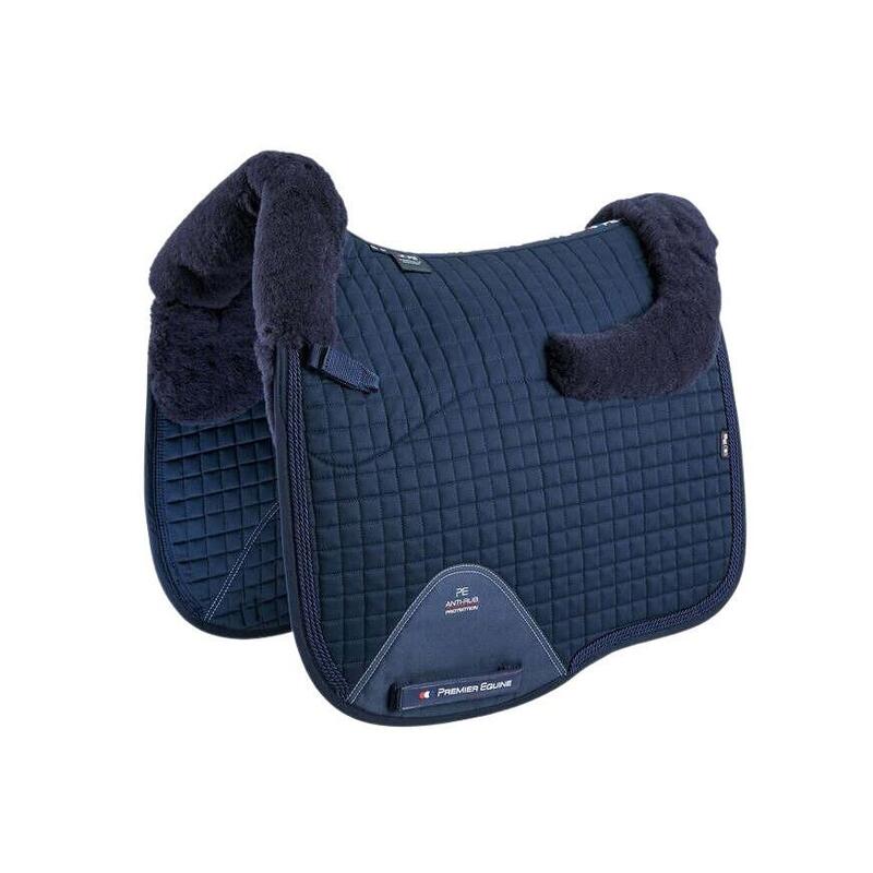 Tapis de dressage pour cheval en laine mérinos Premier Equine Capella CC Square