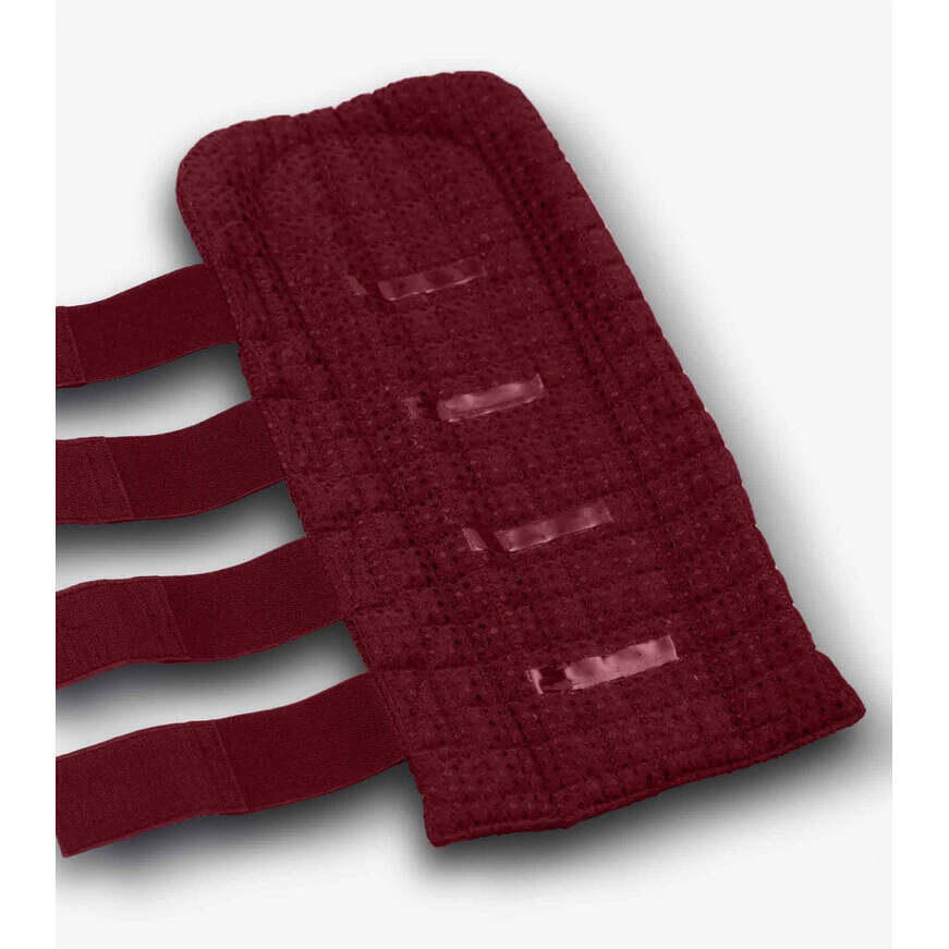 Premier Equine - Protège-queue Pour Cheval Matelassé Gaufré À Double Verrouillage Premier Equine - Protège-queue - Marron|rouge - No Size - Decathlon