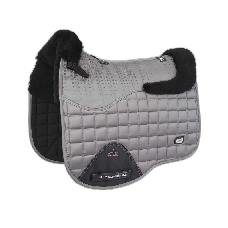 Tapis de dressage pour cheval en laine mérinos Premier Equine Capella CC Square