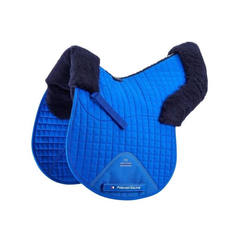 Tapis de selle amortisseur mouton synthétique intégré Premier Equine GP/Jump Num