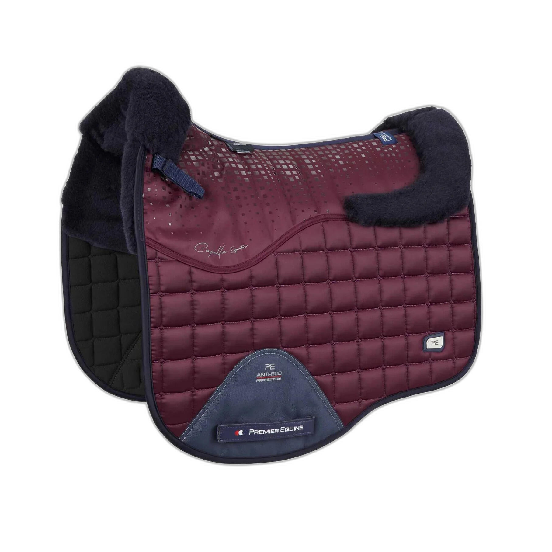 Merino wool dressage rug for horses Premier Equine Capella CC Square