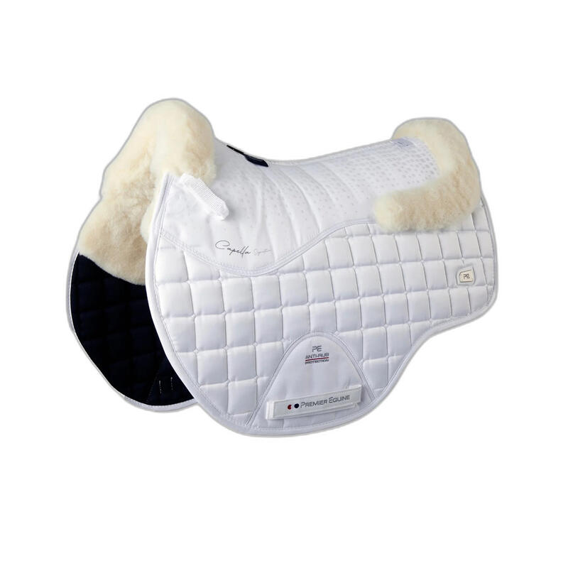 Springschabracke aus Merinowolle Premier Equine Capella CC Square