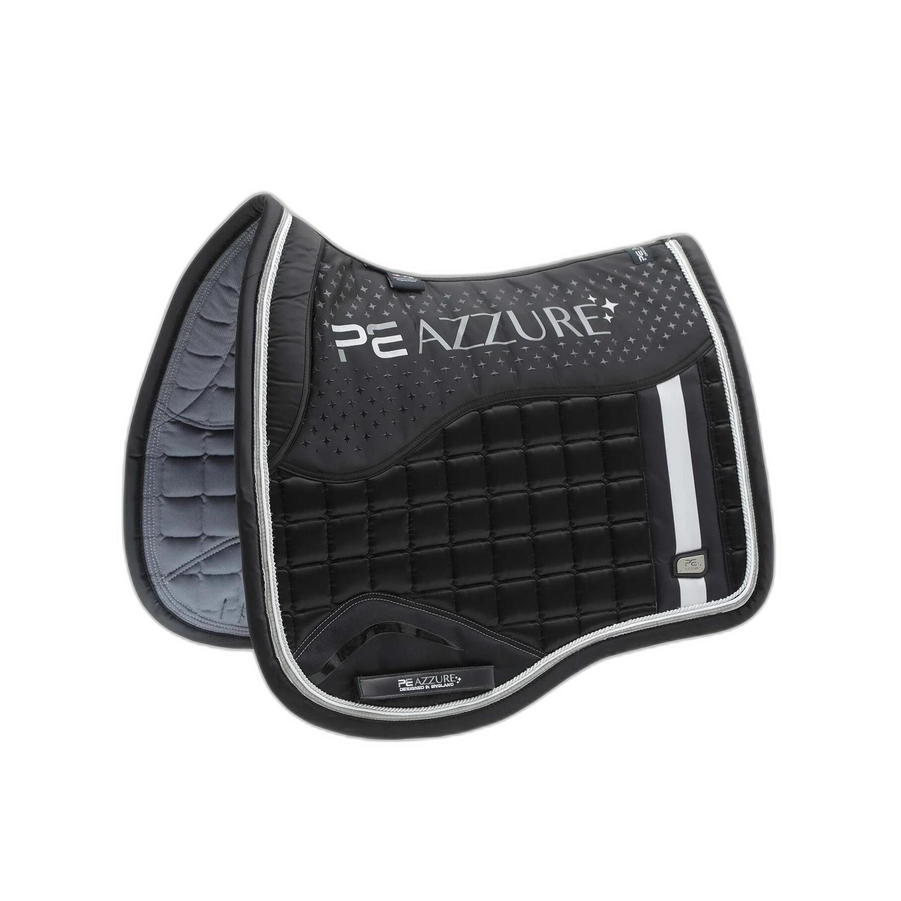 Premier Equine - Tapis De Dressage Pour Cheval Antidérapant Satin Premier Equine Azzure - Tapis De Selle - Noir - Fs - Decathlon