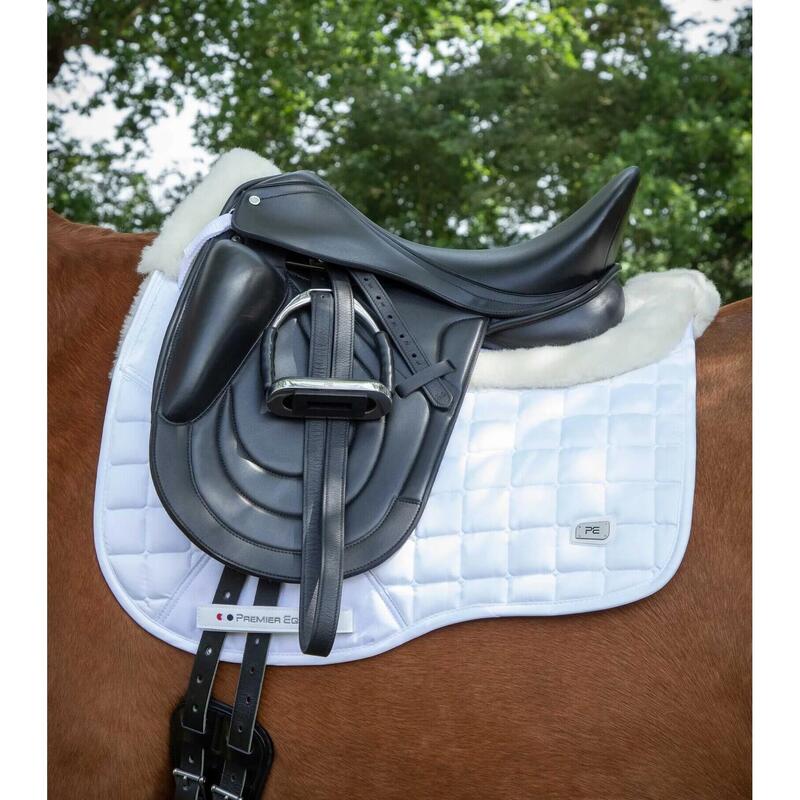 Merinowol dressage deken voor paarden Premier Equine Capella CC Square