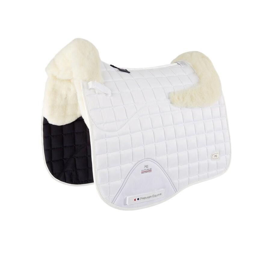 PREMIER EQUINE Sottosella dressage in raso e lana Premier Equine Atlantis CC