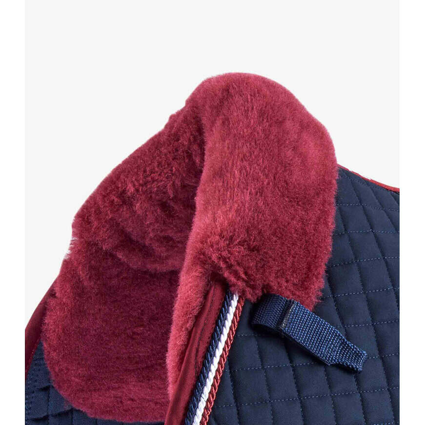 Geïntegreerd synthetisch schapenvacht zadeldek Premier Equine Pony Merino 3/5