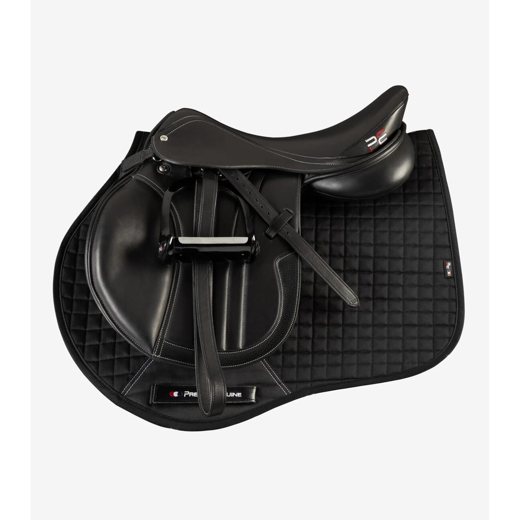 Zadeldek voor paarden in effen katoen Premier Equine Close Contact GP 2/4