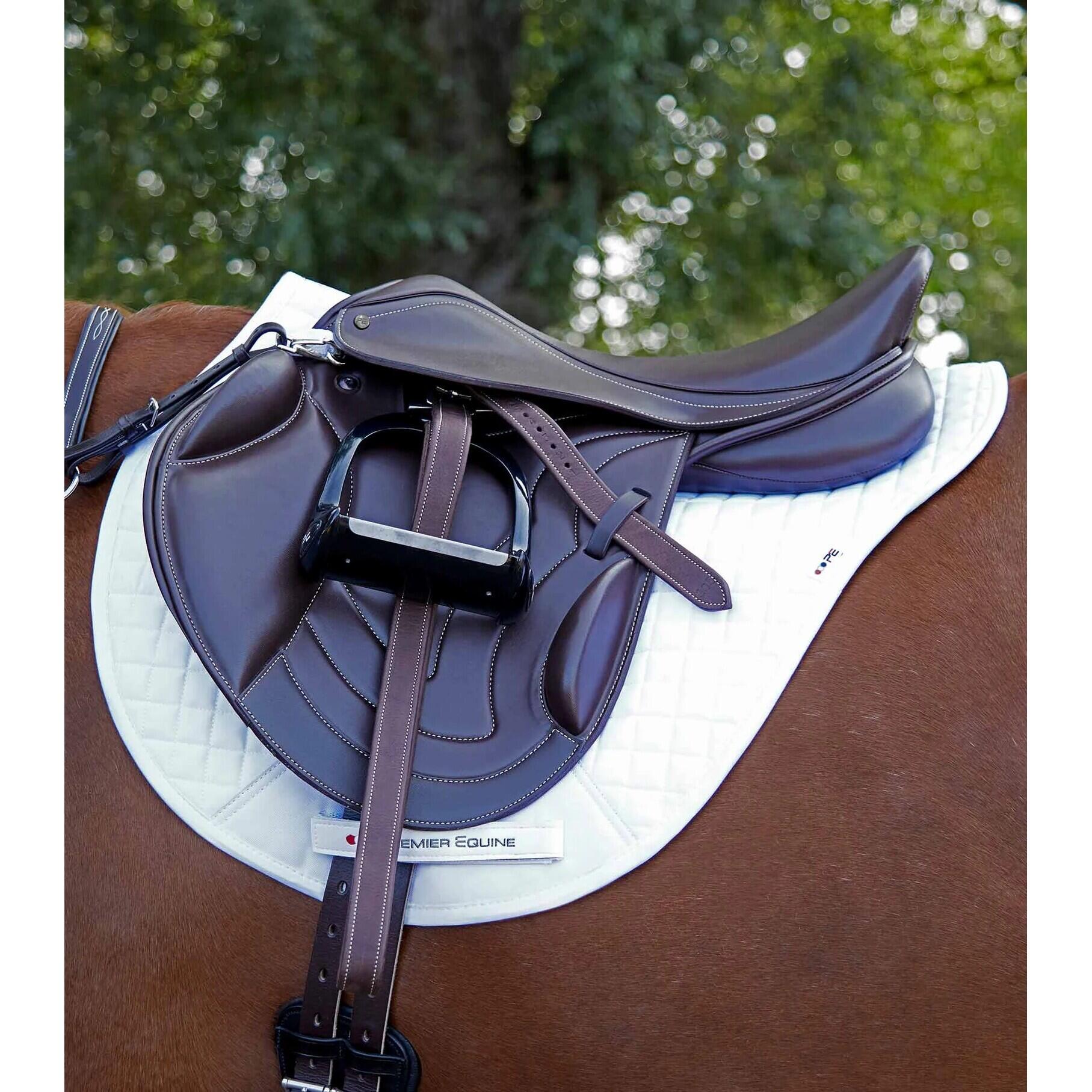 Satteldecke für Pferde Baumwolle uni Premier Equine Close Contact X- Country 2/4