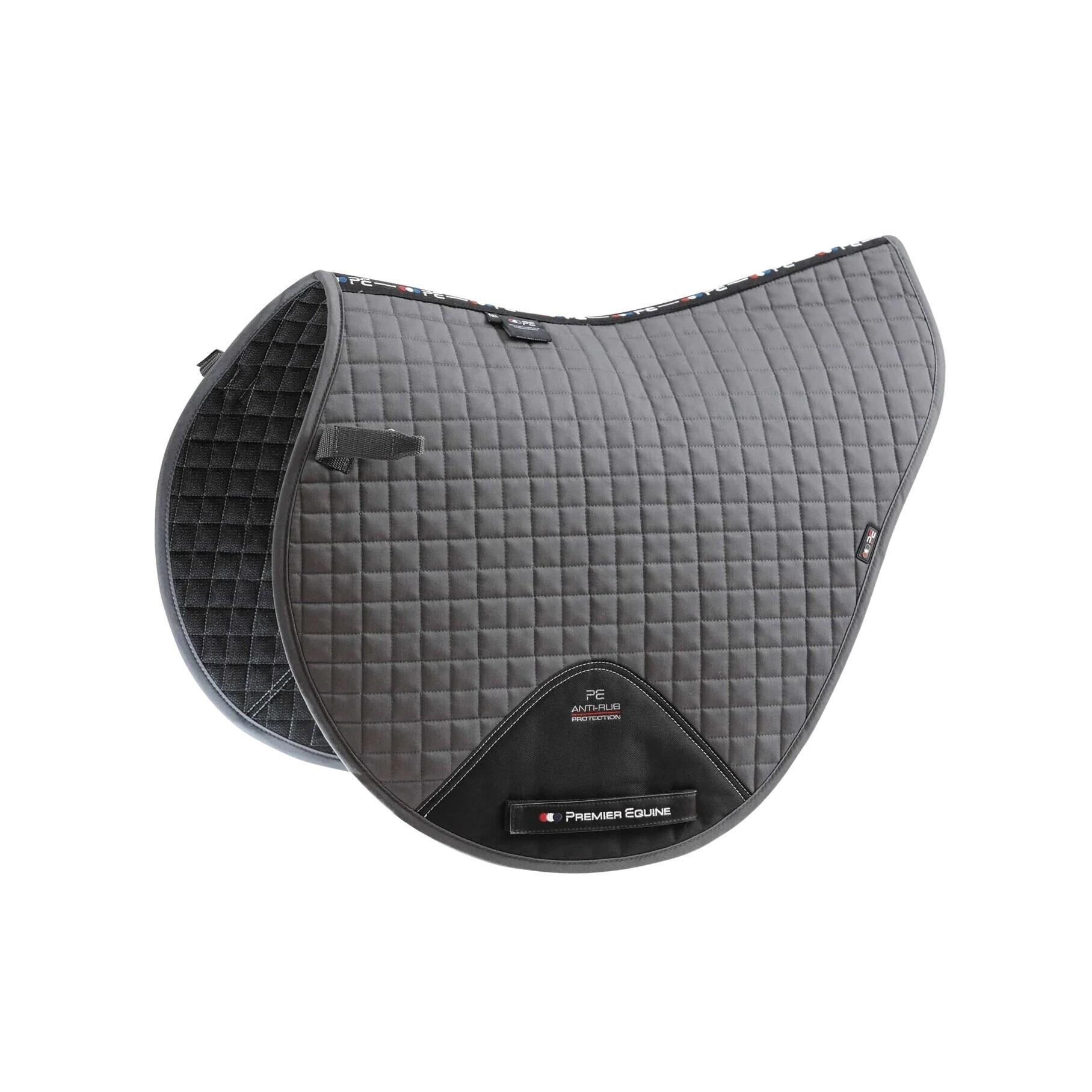 Cuscinetto da sella per cavalli in cotone liscio Premier Equine Close Contact X- 1/4