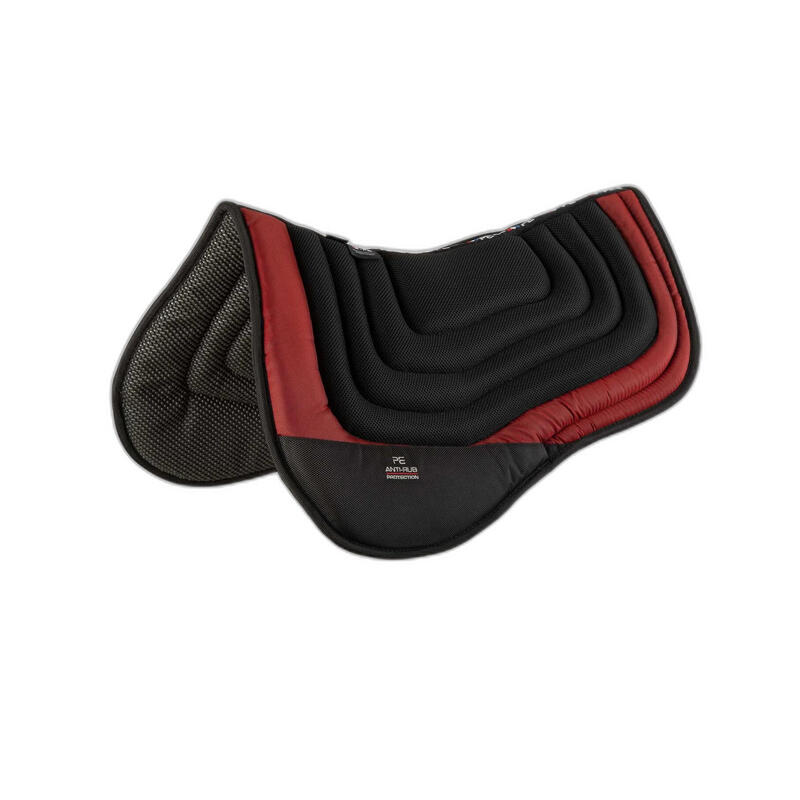 Tapis de selle pour cheval antidérapant et antichoc course et entraînement Premi