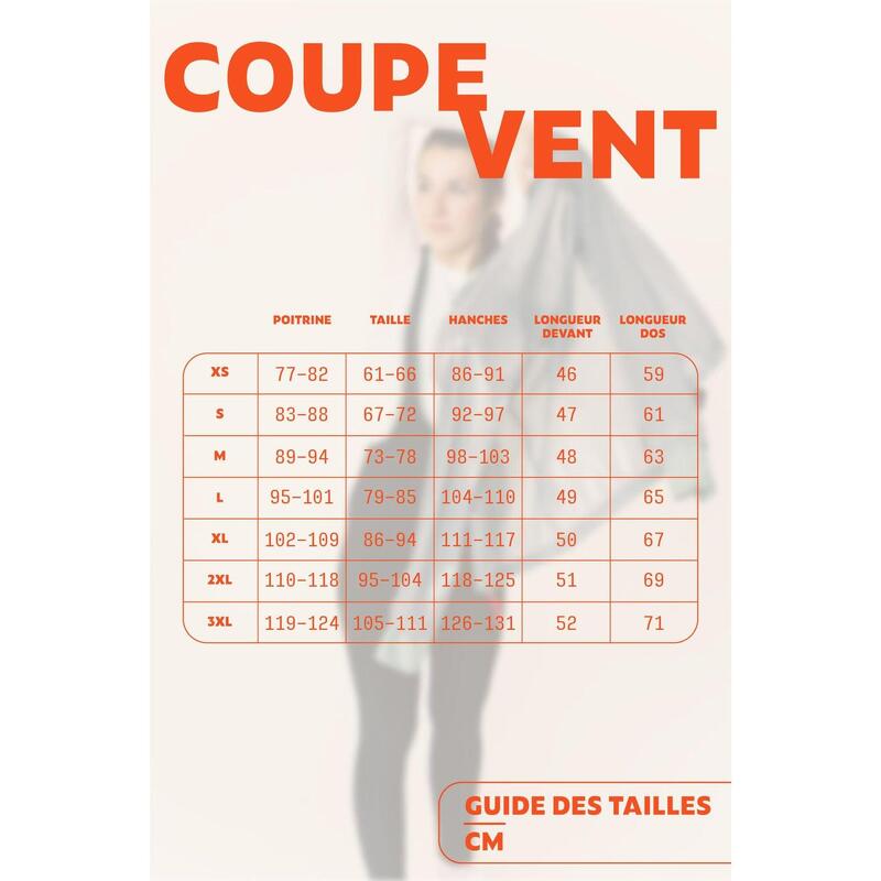 Coupe-Vent Cyclisme Femme Reflectif