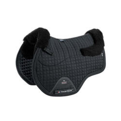 Tapis de selle amortisseur mouton synthétique intégré Premier Equine Pony Merino