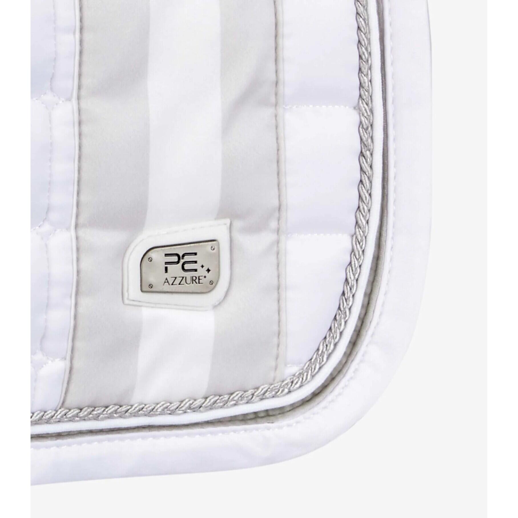 Antislip satijnen zadeldek voor paarden Premier Equine Azzure 2/5