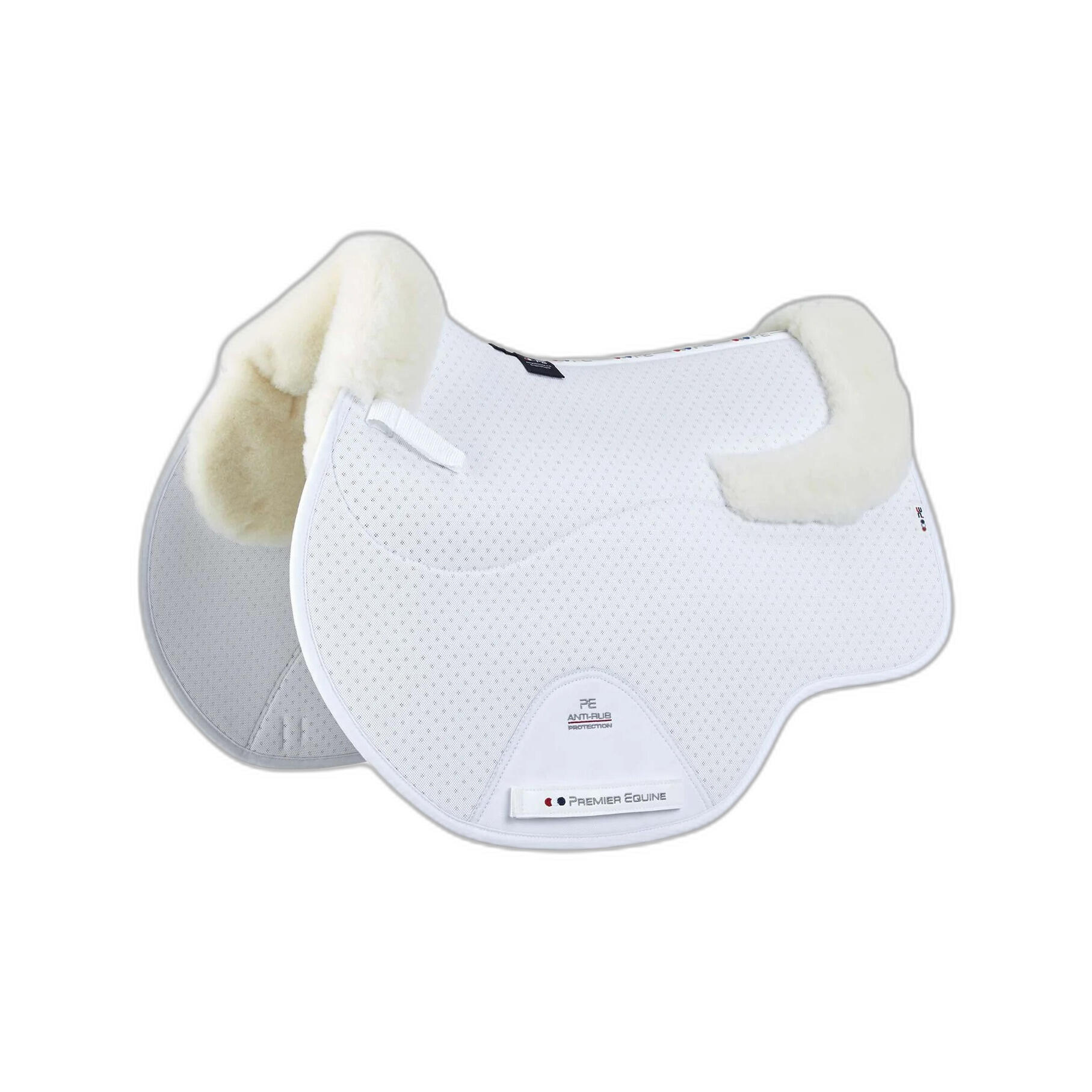 Premier Equine - Tapis De Cso Premier Equine Cc Air-tech Square - Tapis De Selle - Blanc - Taille Unique - Decathlon