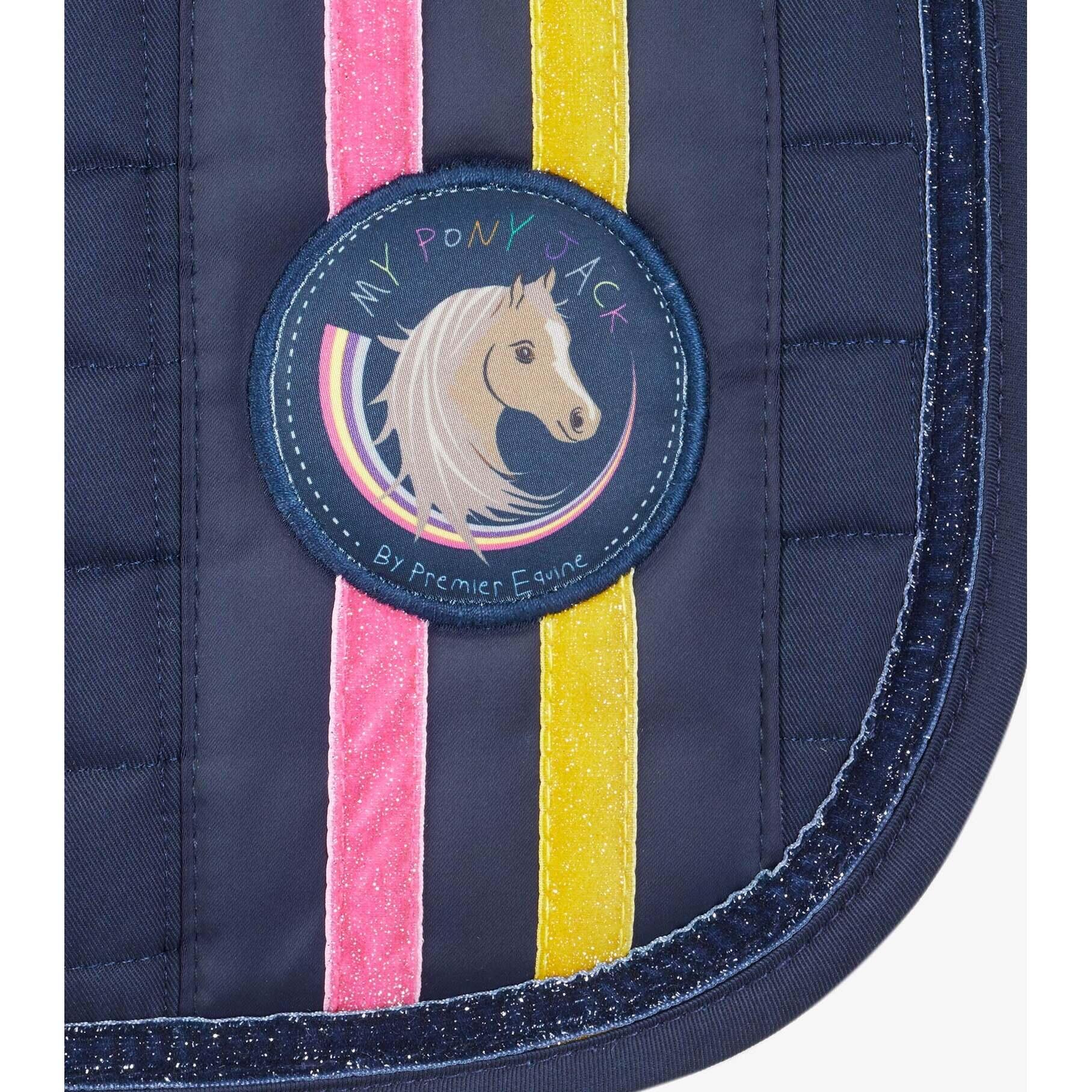 Katoenen zadeldek Premier Equine MPJ GP / Jump Glitter 4/4