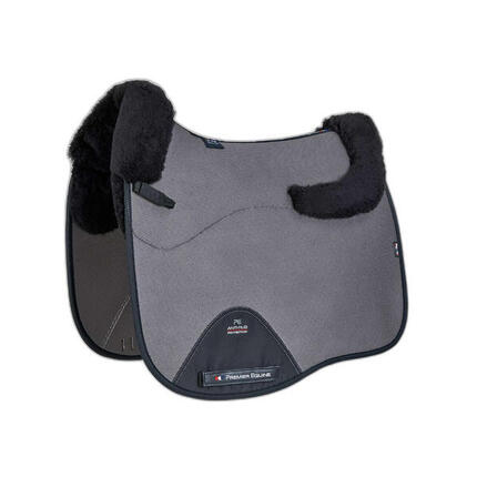 Antischlag Sattelunterlage für Pferde aus Merinowolle Premier Equine CC Air-Tech