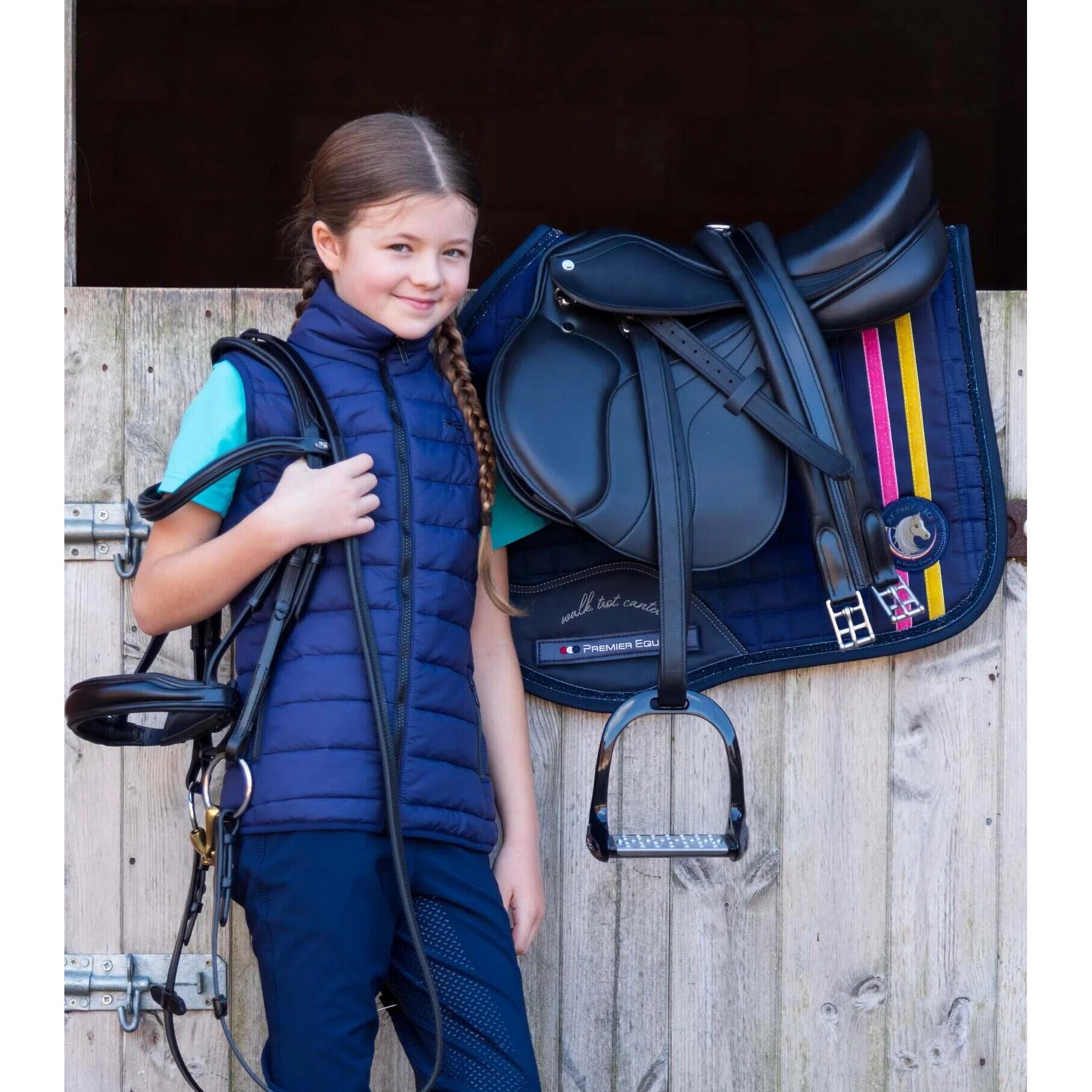 Katoenen zadeldek Premier Equine MPJ GP / Jump Glitter 2/4