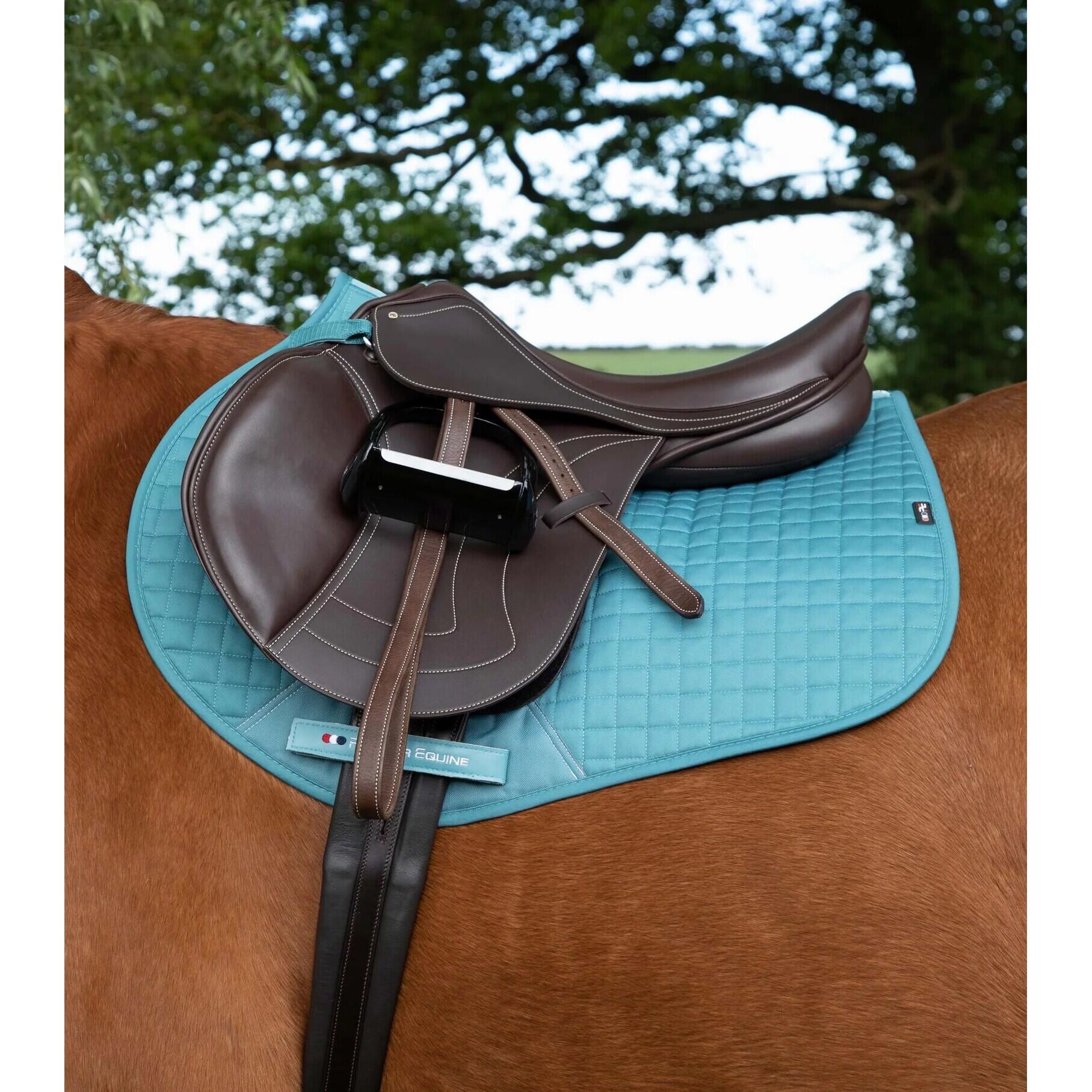 Zadeldek voor paarden in effen katoen Premier Equine Close Contact GP 2/4