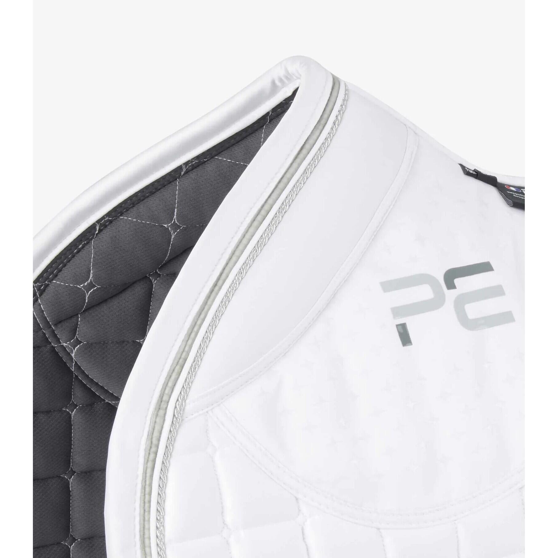 Mantilla equitación satinada antideslizante  Premier Equine Azzure 3/5