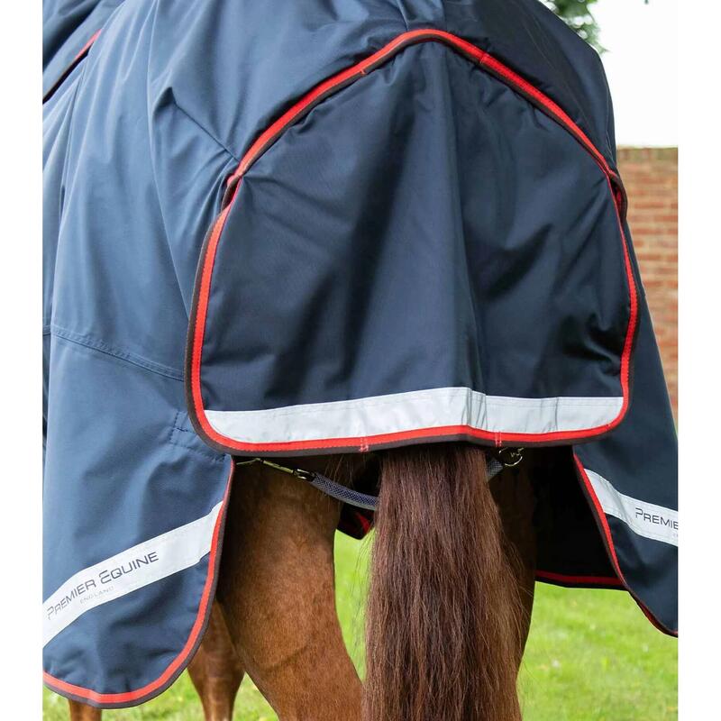 Waterdichte paardendeken met halsbedekking Premier Equine Buster 420 g Classic