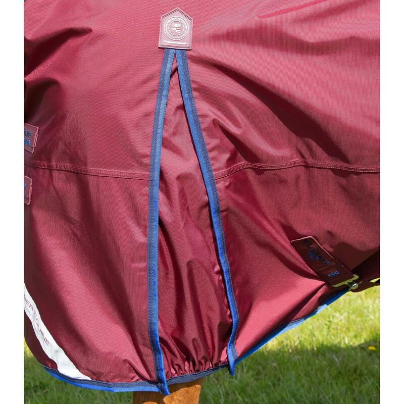 Couverture d'extérieur imperméable pour cheval avec couvre-cou Premier Equine Bu