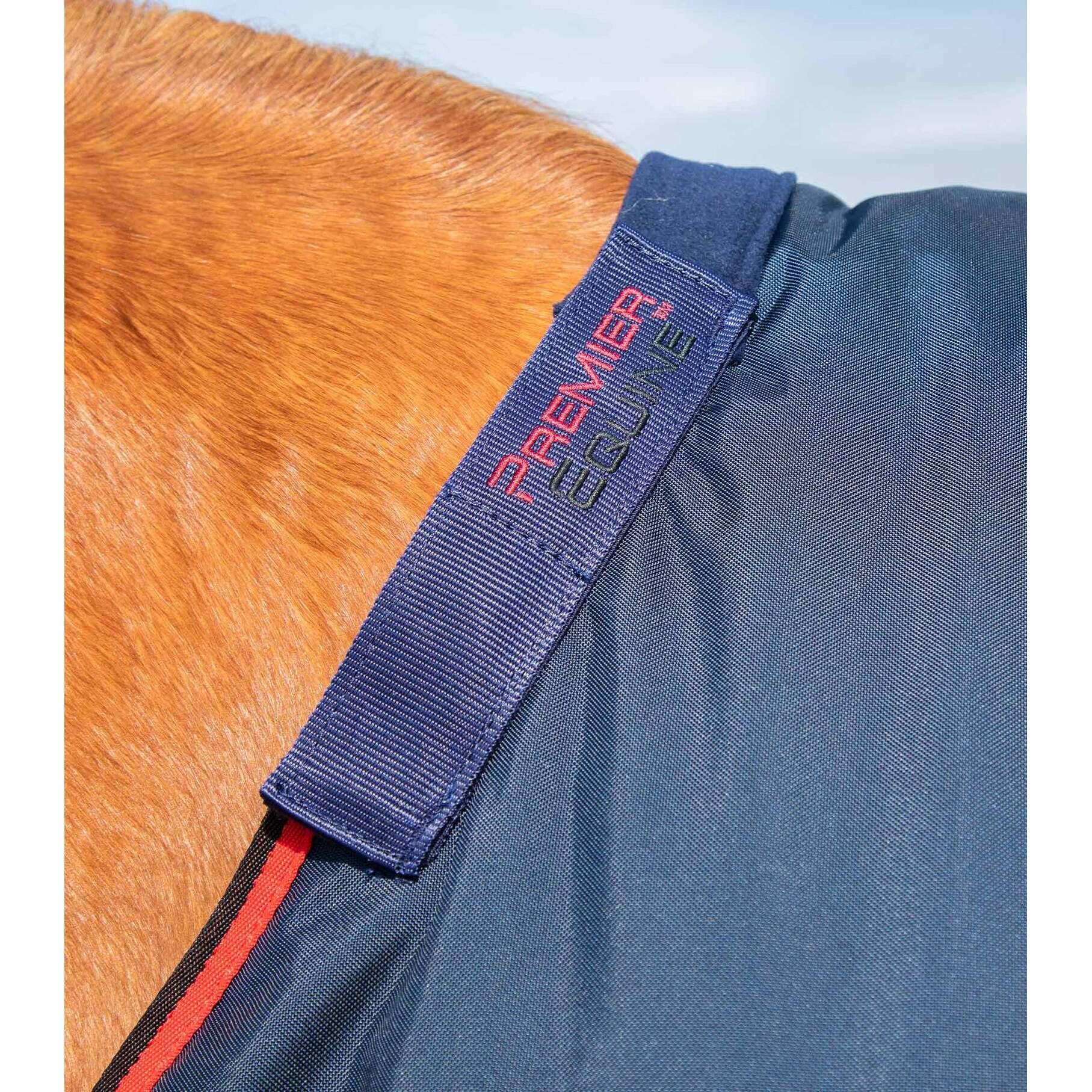 Couverture d'extérieur imperméable pour cheval avec couvre-cou Premier Equine Bu 3/5