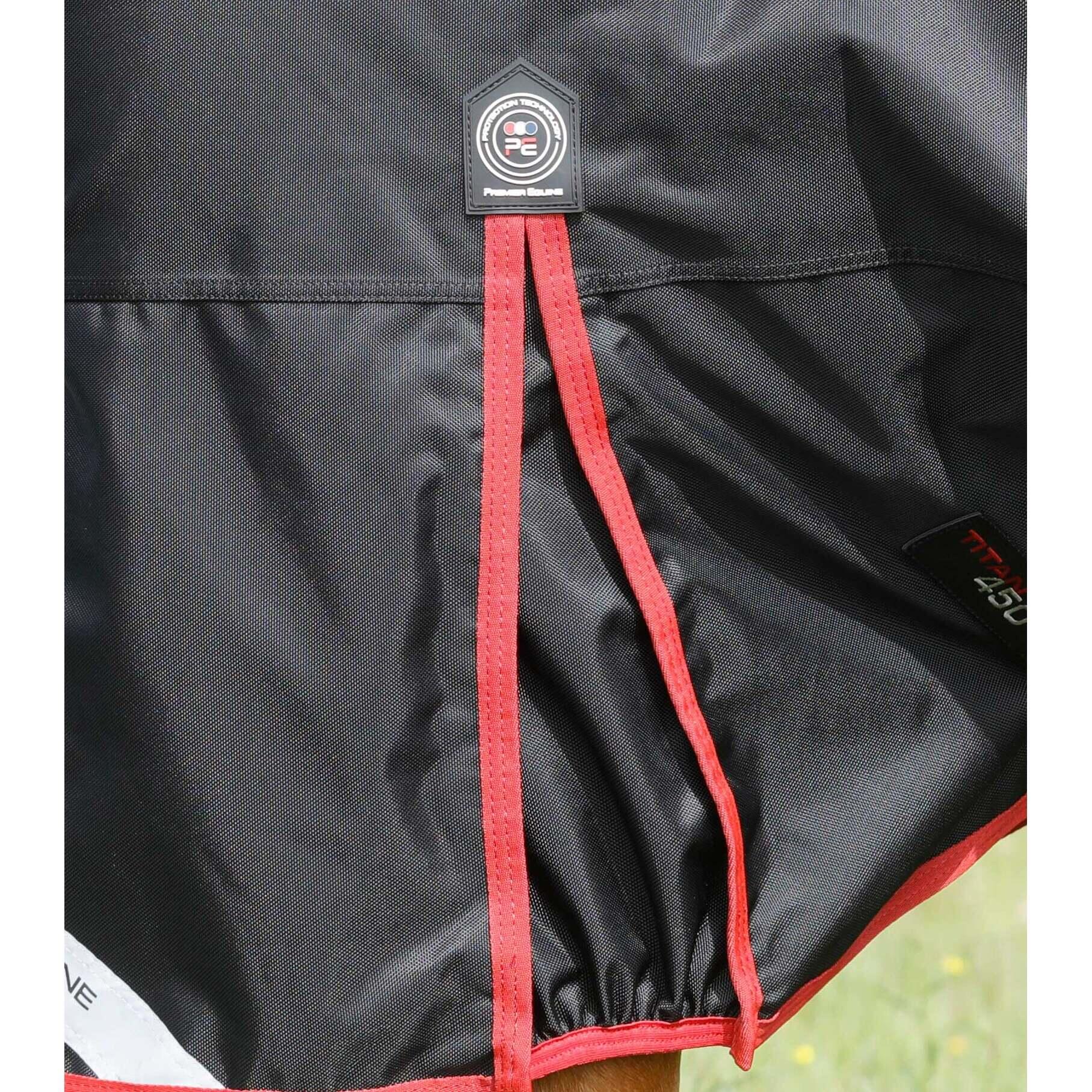 Couverture d'extérieur pour cheval Premier Equine Turnout Rug 450 g 2/4