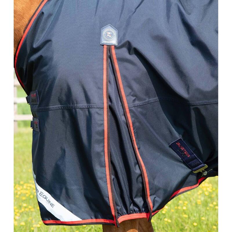 Wasserdichte Outdoor-Decke für Pferde mit Halsabdeckung Premier Equine Buster 25