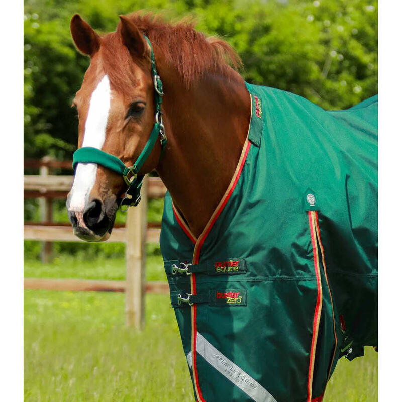 Couverture d'extérieur imperméable pour cheval avec couvre-cou Premier Equine Bu