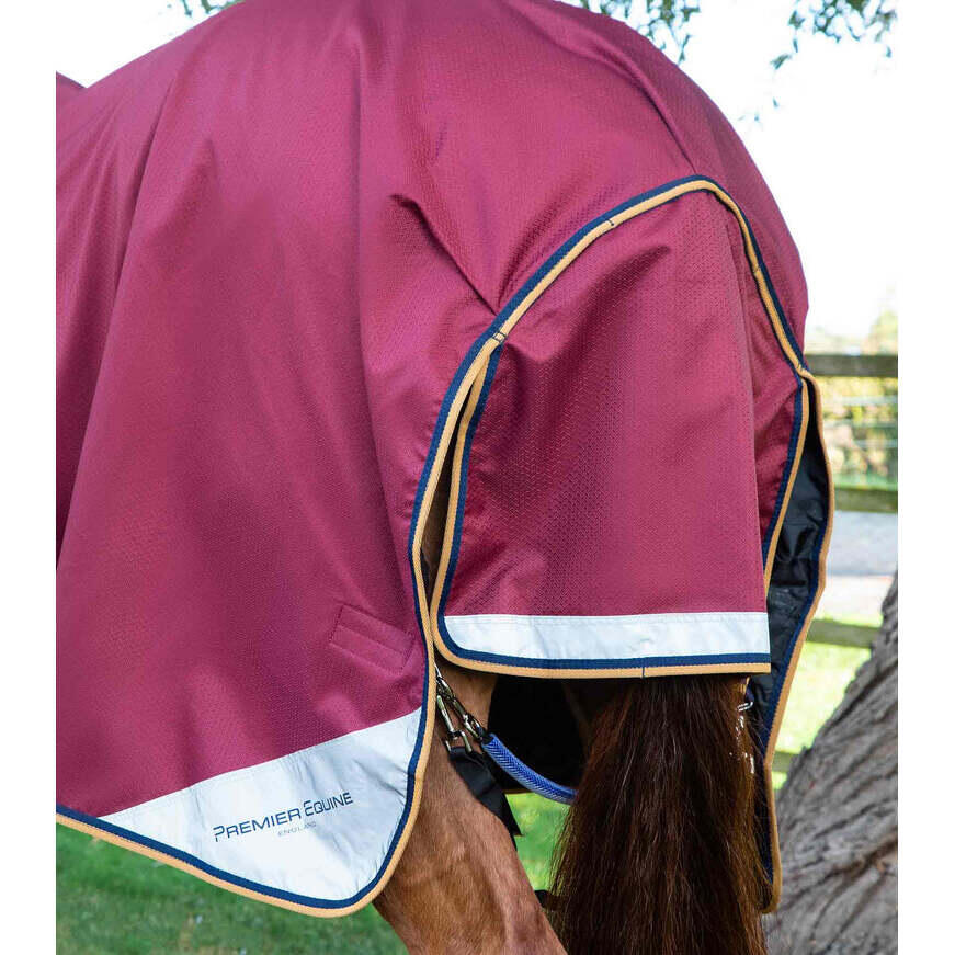 Outdoor paardendeken met halsbedekking Premier Equine Akoni Stratus 0g 5/5