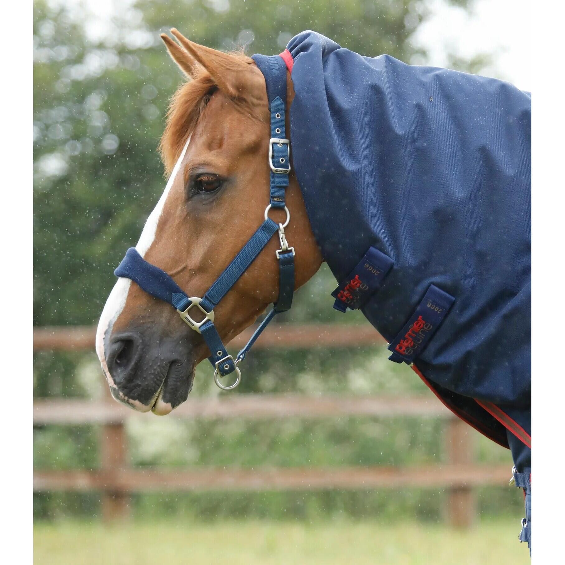 Coperta per cavalli da esterno con copricollo Premier Equine Titan 450 g 3/4