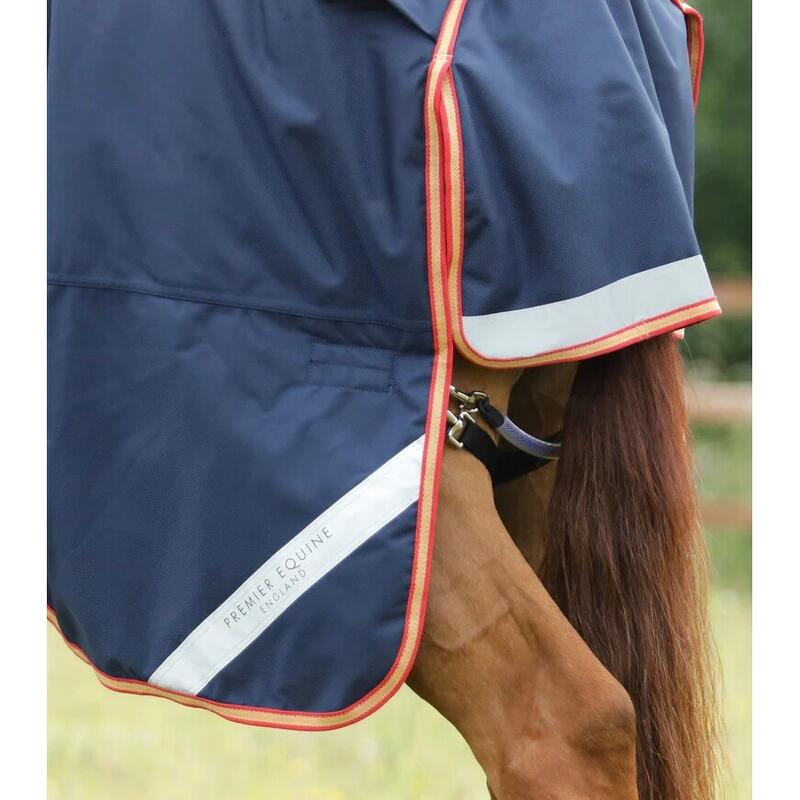 Outdoor-Decke für Pferde mit Nackenrolle Premier Equine Titan Storm 450 g
