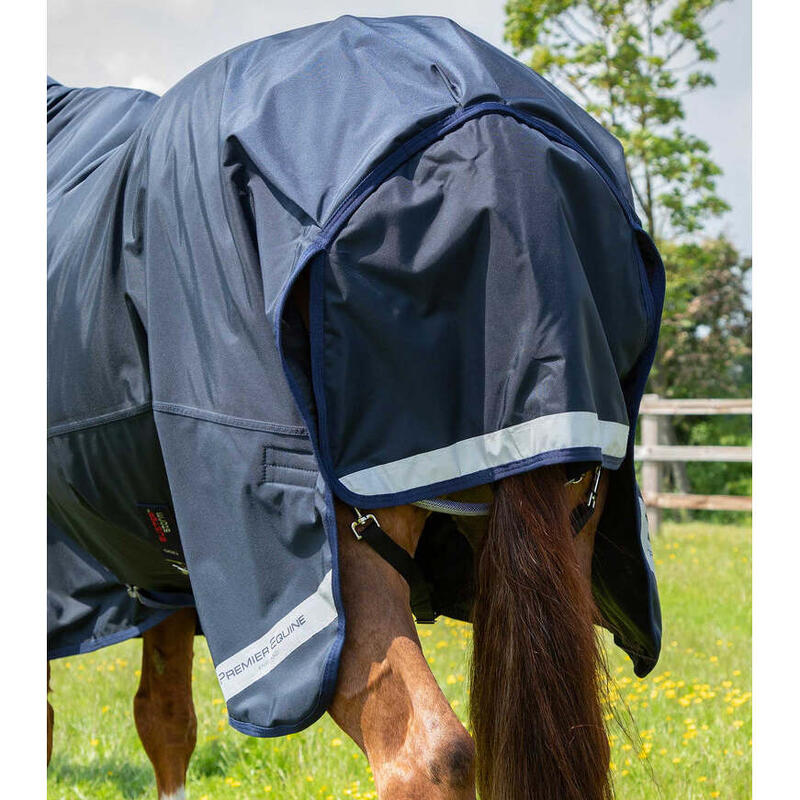 Coperta impermeabile per cavalli con copricollo Premier Equine Buster Storm Clas