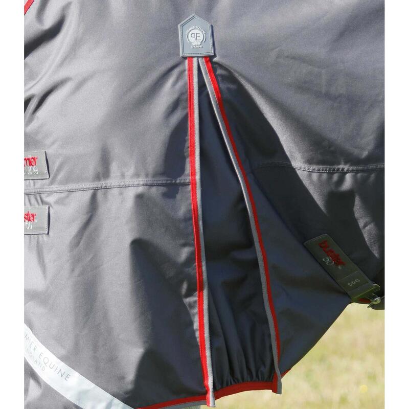 Couverture d'extérieur imperméable pour cheval avec couvre-cou Premier Equine Bu