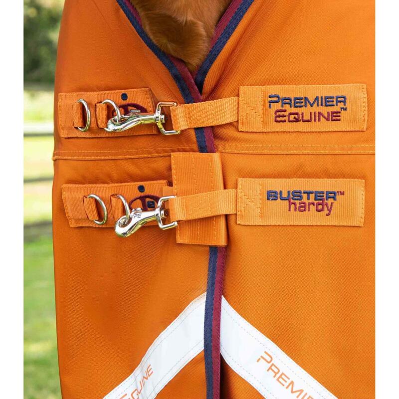 Couverture d'extérieur imperméable pour cheval Premier Equine Buster Hardy 200 g